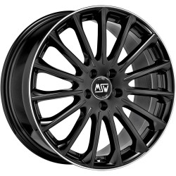 Джанта MSW MSW 30 GLOSS BLACK+DIAMOND LIP 8Jx18" 5x112 ET43 CB66.5