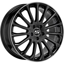 Джанта MSW MSW 30 GLOSS BLACK+DIAMOND LIP 9Jx19" 5x112 ET49 CB66.5