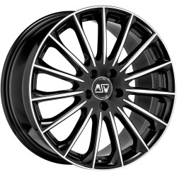Джанта MSW MSW 30 GLOSS BLACK FULL POLISHED 8Jx18" 5x112 ET30 CB73