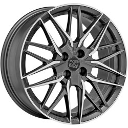 Джанта MSW MSW 50-4 MATT GUN METAL FULL POLISHED (MGMFP) 7.5Jx18" 4x100 ET35 CB63.4