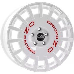 Джанта OZ RALLY RACING RACE WHITE RED LETTERING 7Jx17" 4x98 ET35 CB58.1