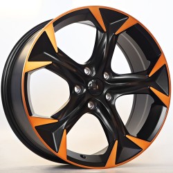 Джанта Sven 8X18 5X112 ET45 57,1 Matt Black Polished Bronze