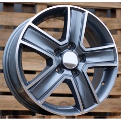 Джанта R16 6.5 5X120 ET45 65.1 BK473 VW MG