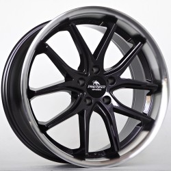 Джанта Forzza Storm 8,5X19 5X120 ET30 72,56 Black Magic Lip Polished