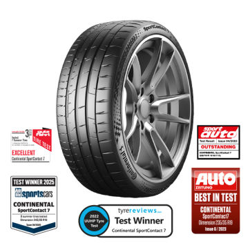 Continental SportContact 7 255/35R19 96Y