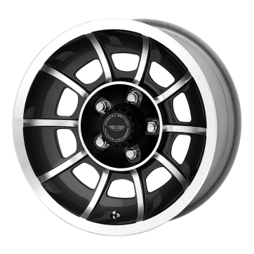 Джанта American Racing Vintage VN47 VECTOR 15X8.5 5x114.3 ET 6 86.00 SATIN BLACK MACHINED
