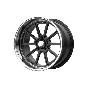 Джанта American Racing Vintage VN510 DRAFT 18X8 5x120.65 ET 0 72.56 GLOSS BLACK W/ DIAMOND CUT LIP