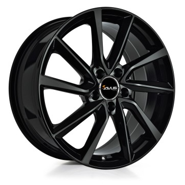Джанта AVUS AC-518 BLACK 7.5Jx17" 5x110 ET40 CB65.1