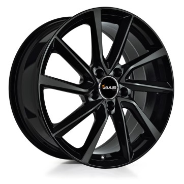 Джанта AVUS AC-518 BLACK 7Jx17" 5x100 ET38 CB73.1