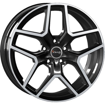 Джанта AVUS AC-519 BLACK POLISHED 7.5Jx18" 5x108 ET45 CB73.1