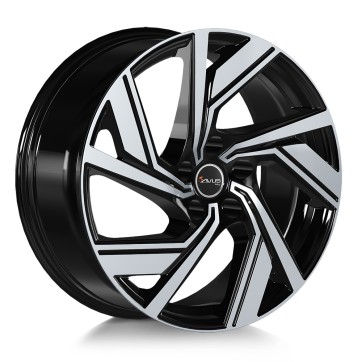 Джанта AVUS AC-521 BLACK POLISHED 7.5Jx19" 5x108 ET42 CB73.1