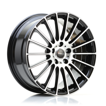 Джанта AVUS AC-M03 BLACK POLISHED 6.5Jx16" 5x108 ET40 CB73.1