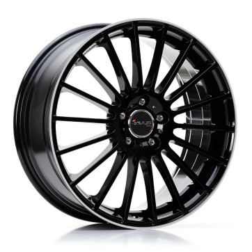 Джанта AVUS AC-M03 BLACK POLISHED LIP 7.5Jx17" 5x112 ET45 CB66.6