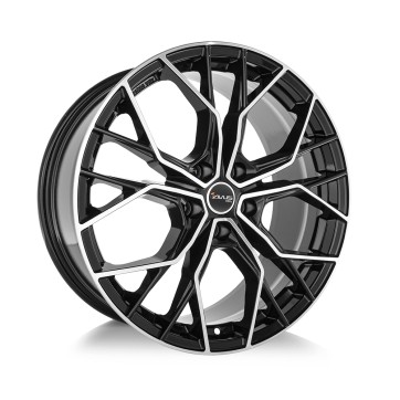 Джанта AVUS AC-M10 BLACK POLISHED 8Jx18" 5x120 ET34 CB72.6