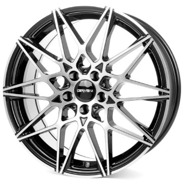 Джанта CARMANI 18 Knut black polish 8Jx18" 5x112 ET45 CB66.7