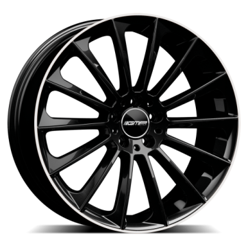 Джанта GMP STELLAR Black Diamond Lip 7.5Jx17" 5x112 ET35 CB66.6