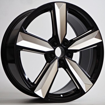 Джанта Hard 8X18 5X112 ET35 66,5 Black Milling