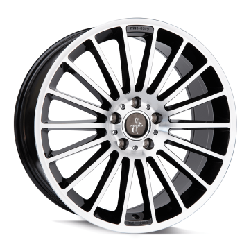 Джанта KESKIN KT15 SPEED BLACK FRONT POLISH 7Jx17" 5x114.3 ET40 CB72.6