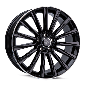 Джанта KESKIN KT18 TURBO BLACK LIP POLISH 7Jx17" 5x108 ET48 CB72.6