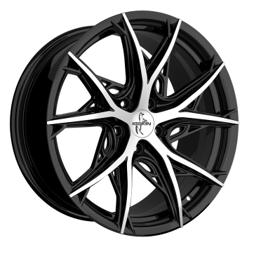 Джанта KESKIN KT24C THUNDER BLACK FRONT POLISH 8.5Jx19" 5x112 ET30 CB66.6