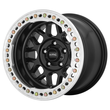 Джанта KMC KM235 GRENADE CRAWL BEADLOCK 17X9 6x139.7 ET -38 108.00 SATIN BLACK