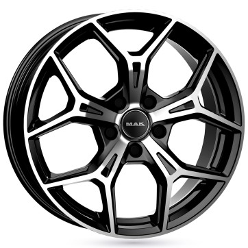 Джанта MAK EPICA BLACK MIRROR 7Jx18" 5x108 ET47.5 CB63.4