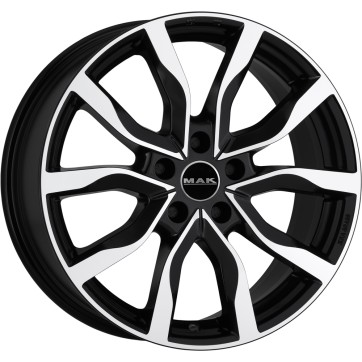 Джанта MAK HIGHLANDS BLACK MIRROR 8.5Jx20" 5x120 ET53 CB72.6