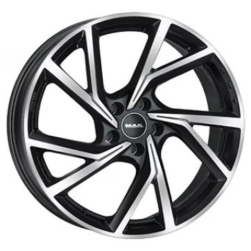 Джанта MAK KASSEL Gloss Black / Polished 8Jx19" 5x112 ET43 CB57.1