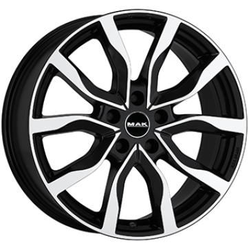 Джанта MAK KOLN Gloss Black / Polished 9Jx19" 5x112 ET58 CB57.1