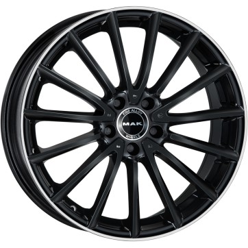 Джанта MAK KOMET GLOSS BLACK MIRROR RING 8.5Jx21" 5x112 ET39 CB66.6