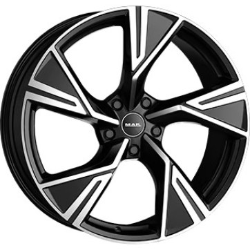 Джанта MAK STARK Gloss Black / Polished 8.5Jx20" 5x130 ET34 CB66.4