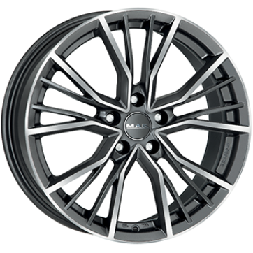 Джанта MAK UNION Gunmetal / Polished 7.5Jx17" 5x112 ET39 CB57.1