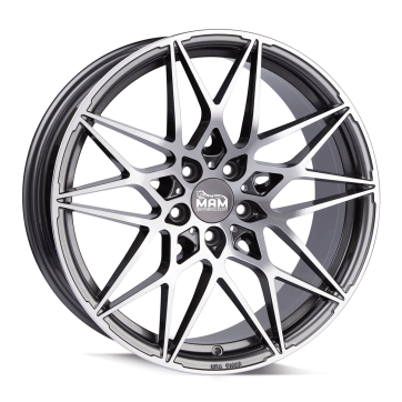 Джанта MAM B2 PALLADIUM FRONT POLISH 8Jx18" 5x112 ET30 CB72.6