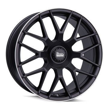 Джанта MAM GT1 MATT BLACK LIP POLISH 8.5Jx20" 5x112 ET30 CB66.6