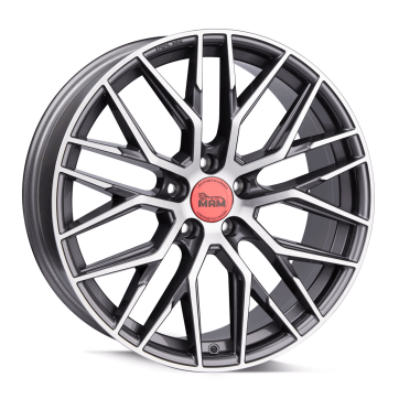 Джанта MAM RS4 PALLADIUM FRONT POLISH 8.5Jx20" 5x112 ET45 CB72.6