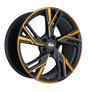 Джанта MAM RS5 MATT BLACK FRONT COPPER 8.5Jx19" 5x108 ET45 CB72.6