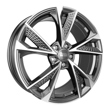 Джанта MAM RS6 PALLADIUM FRONT POLISH 8Jx18" 5x120 ET35 CB72.6