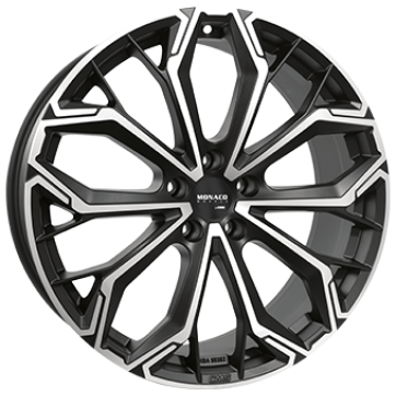 Джанта MONACO GPC17 Dull Black / Polished 8.5Jx20" 5x112 ET35 CB66.4