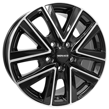 Джанта MONACO VT2 Gloss Black / Polished 6.5Jx16" 5x160 ET59 CB65.1