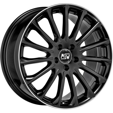 Джанта MSW MSW 30 GLOSS BLACK+DIAMOND LIP 9.5Jx20" 5x112 ET22 CB73