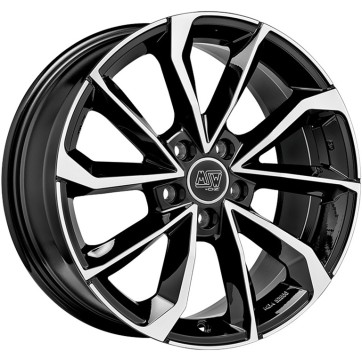 Джанта MSW MSW 42 GLOSS BLACK FULL POLISHED 7.5Jx17" 5x114.3 ET40 CB73