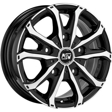Джанта MSW MSW 48 VAN GLOSS BLACK FULL POLISHED 7.5Jx18" 5x108 ET45 CB65.1