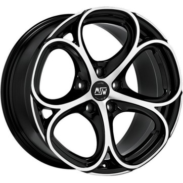 Джанта MSW MSW 82 GLOSS BLACK FULL POLISHED 8Jx18" 5x110 ET30 CB65.1
