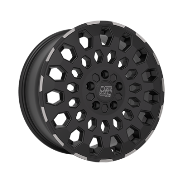 Джанта MSW MSW 99 VAN MATT BLACK LIP POLISHED 8Jx17" 5x120 ET35 CB65.1