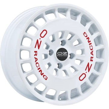Джанта OZ RR40 RACE WHITE RED LETTERING 7.5Jx17" 4x108 ET20 CB75
