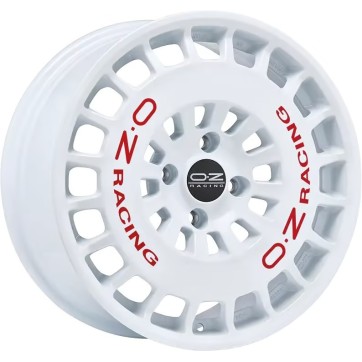 Джанта OZ RR40 RACE WHITE RED LETTERING 7.5Jx17" 4x108 ET38 CB75