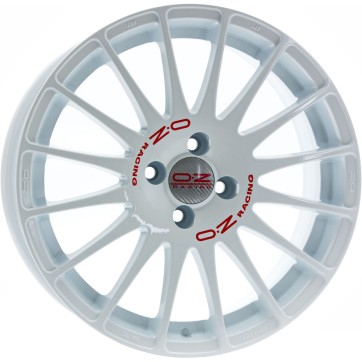 Джанта OZ SUPERTURISMO WRC RACE WHITE RED LETTERING 6.5Jx15" 5x100 ET35 CB68