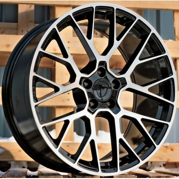 Джанта R20 9 5X112 ET26 66.5 BK998 PORCH MB