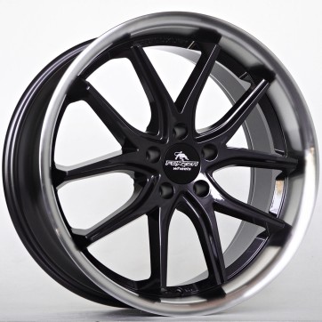 Джанта Forzza Storm 8,5X19 5X112 ET25 66,45 Black Magic Lip Polished