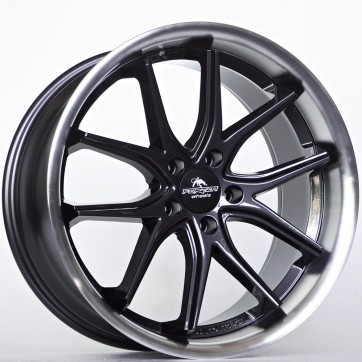 Джанта Forzza Storm 9,5X19 5X112 ET40 66,45 Black Magic Lip Polished